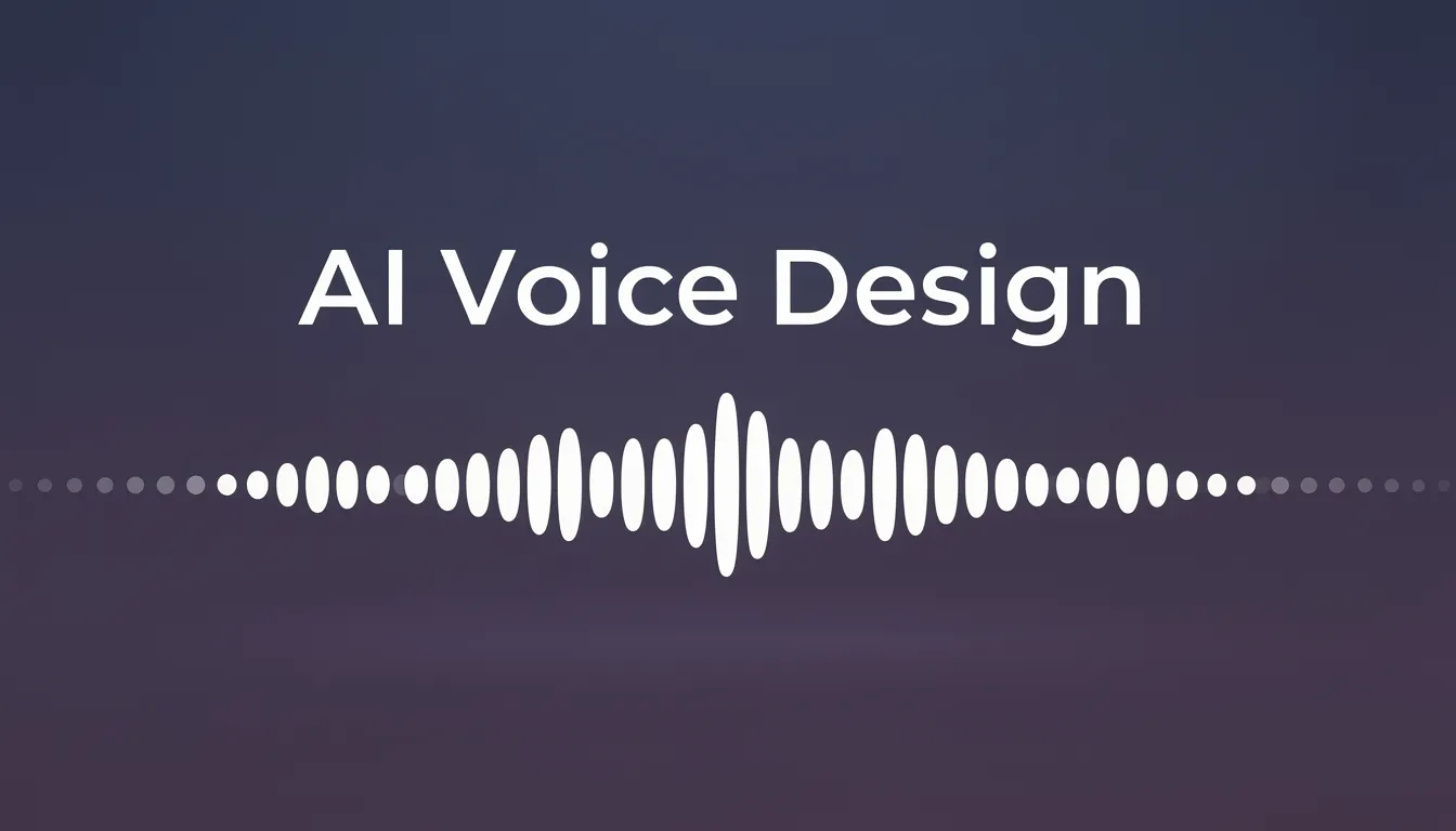免费 AI 声音设计|用文字描述生成专属声音