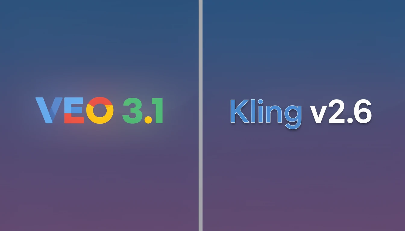 VEO 3.1 vs Kling v2.6: The Ultimate AI Video Benchmark (2026) | Vidguru